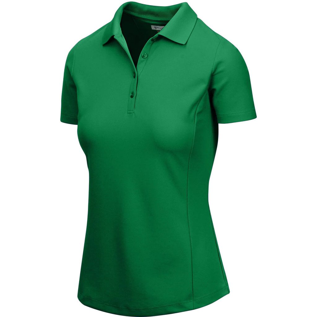 Áo golf nữ tay ngắn Protek Micro Pique G2S5K447 Evergreen | Greg Norma