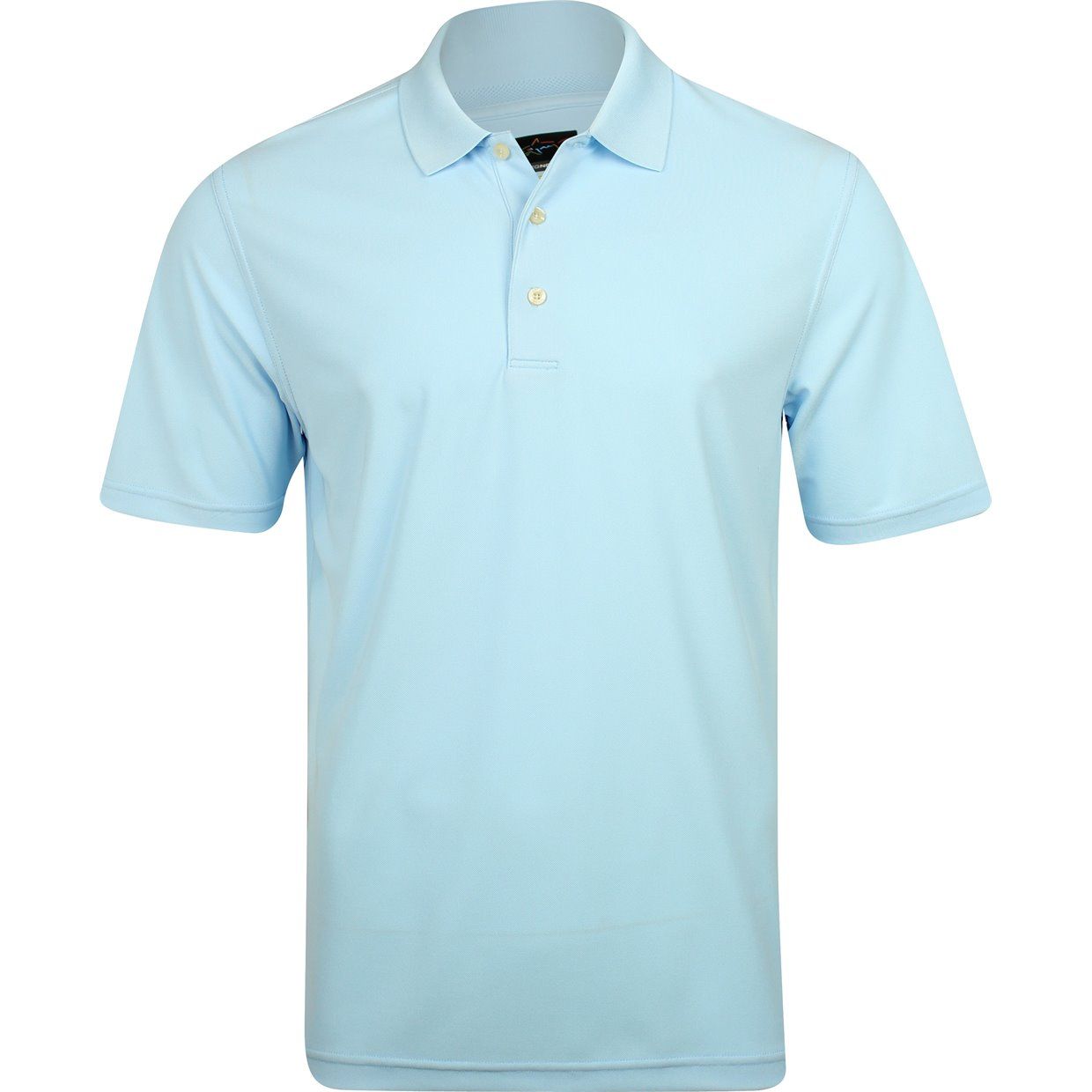 Áo golf nam tay ngắn Protek Micro Pique Polo Blue Mist | Greg Norman