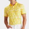 Áo golf tay ngắn nam G4MS23K061-FLYY Blossom Floral Polo - Fly Yellow | G/FORE