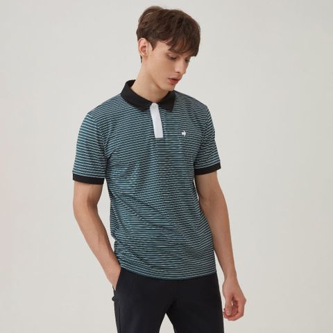 Áo golf tay ngắn nam GO121MTS33-NAVY | Lecoq