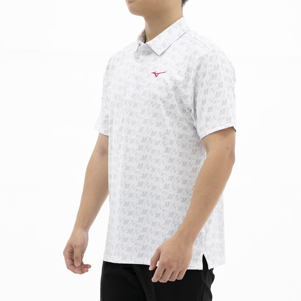 Áo golf tay ngắn nam MIZUNO PRINT POLO 52SA350601 | Mizuno