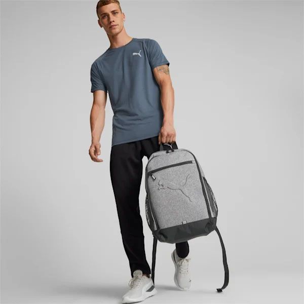 Ba lô thể thao Buzz Backpack 07913640 Medium Gray Heather | Puma