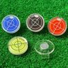 Ball marker có thước nước đọc slope vùng green