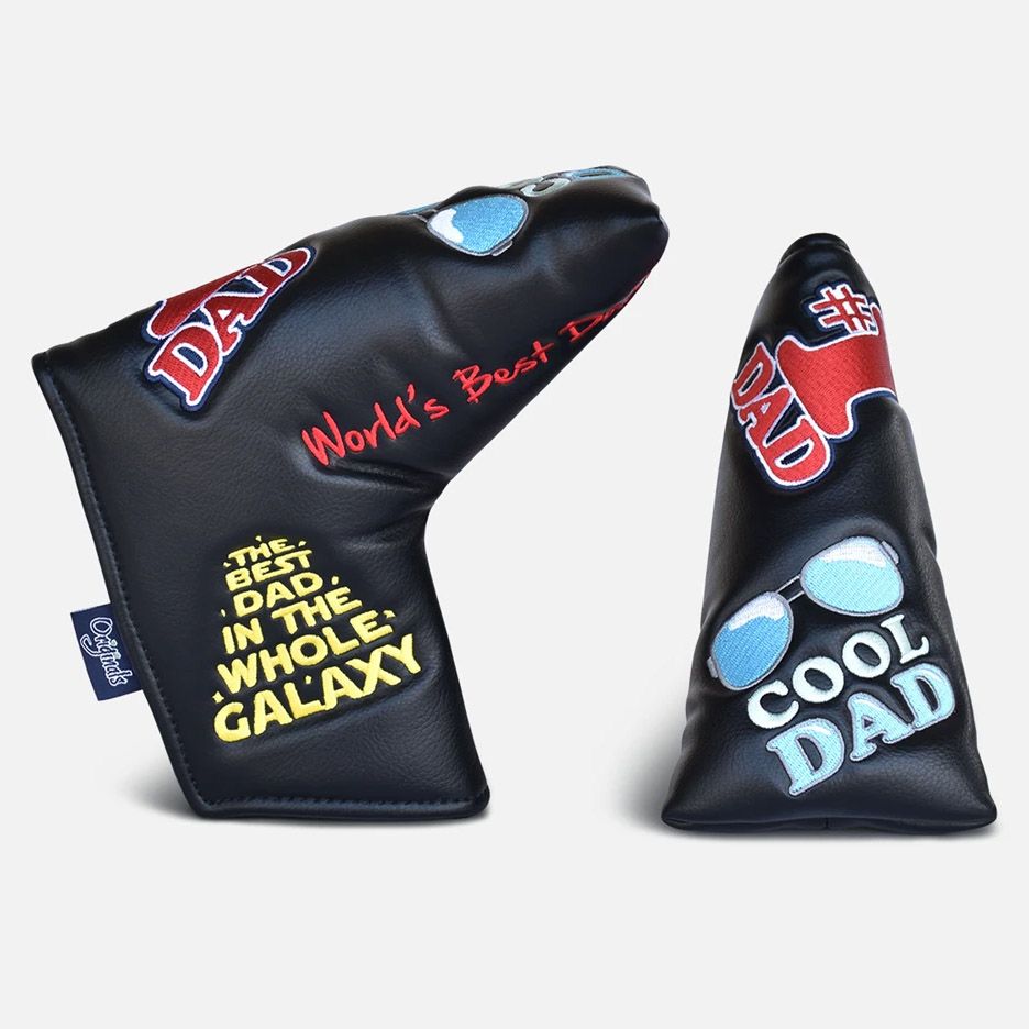Cover gậy golf Putter Cool Dad Blade Cover Black | PRG Originals