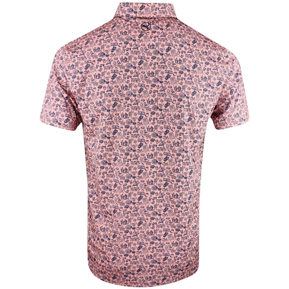 Áo golf nam tay ngắn MATTR Peach Stand Polo 63057903 | PUMA