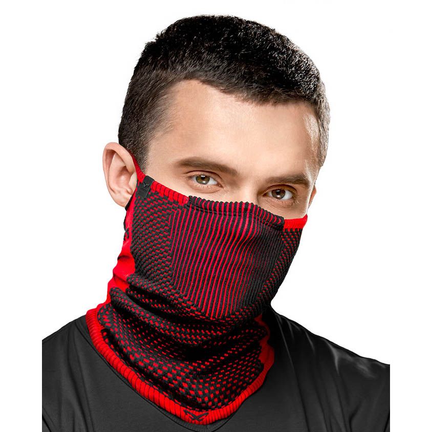 Khẩu trang nguyên cổ F5 | NAROOKhẩu trang nguyên cổ F5 Black-Red | NAROO