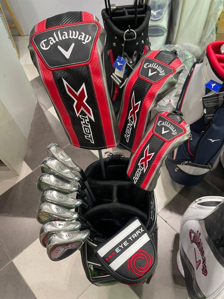 Bộ full set 11 gậy và Cart bag  X-HOT | Callaway