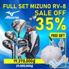 BỘ GẬY GOLF FULLSET NAM RV-8 CARTBAG + 10 GẬY | MIZUNO