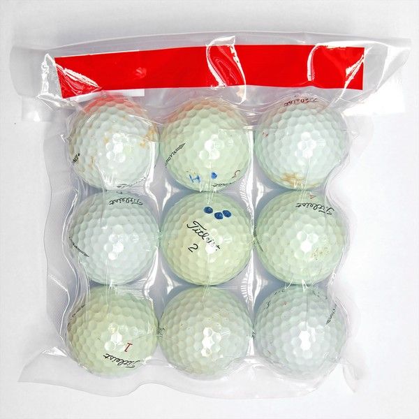 Bóng golf cũ Red Package | loại Trung bình