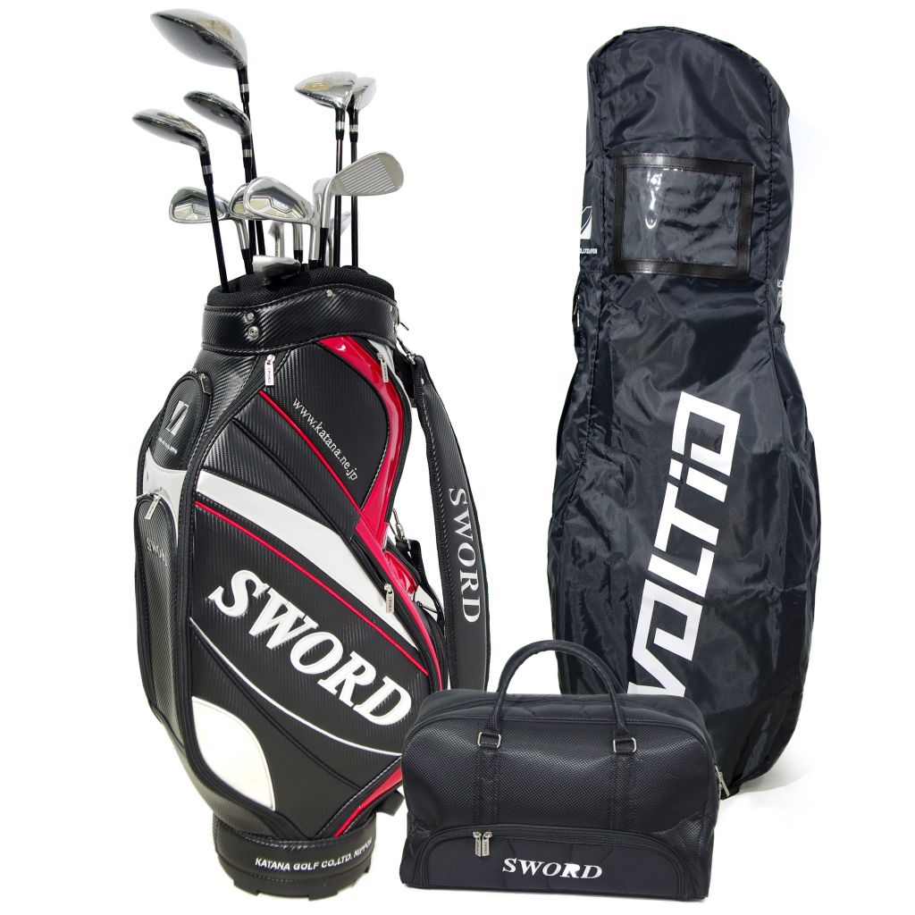 Combo bộ gậy full set Sword 13 gậy + Cart bag + Boston + Cover Voltio