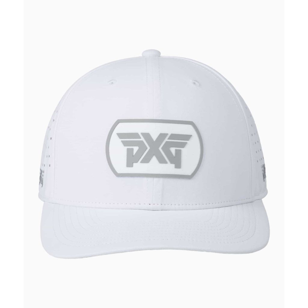 Nón kết Dog Tag 6-Panel Snapback Cap - White/Grey | PXG