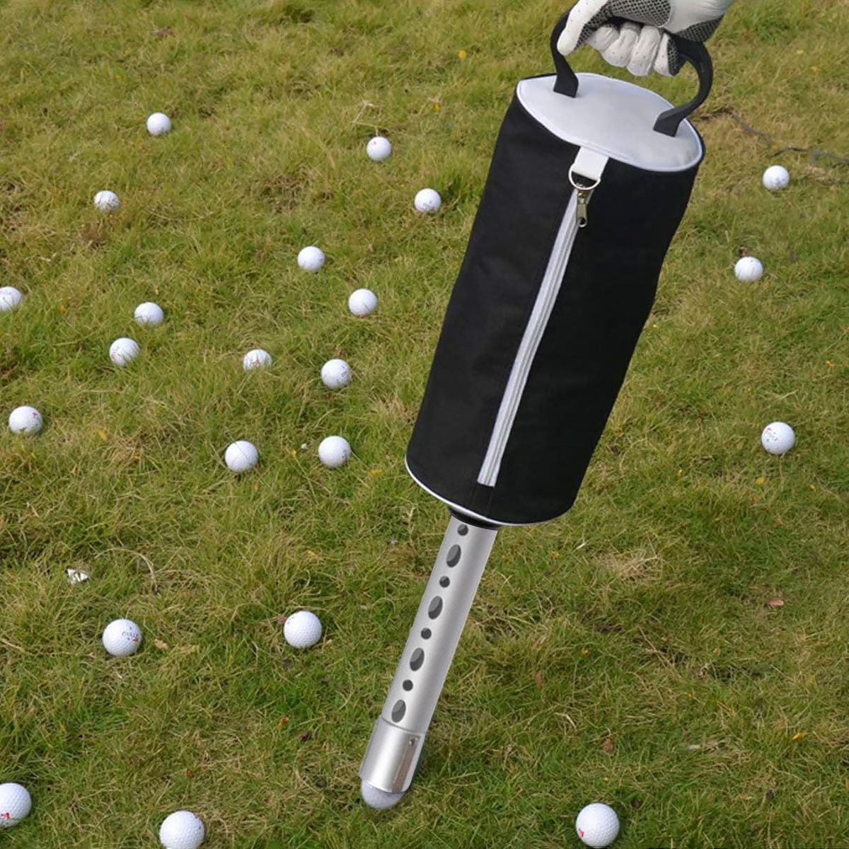 Dụng cụ nhặt bóng golf 70 balls tiện dụng cho sân tập golf