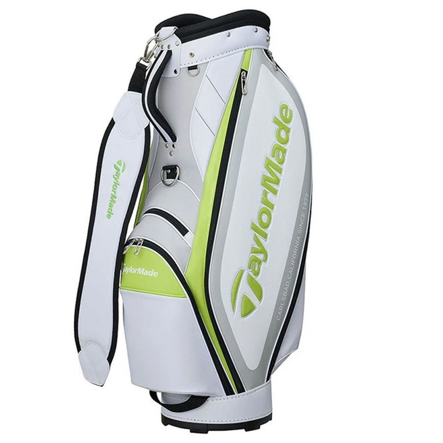 Túi gậy golf Caddy Bag 2MSCB-UN067 WHITE/LIME M1377901 | TaylorMadeTúi gậy golf Caddy Bag 2MSCB-UN067 WHITE/LIME M1377901 | TaylorMade