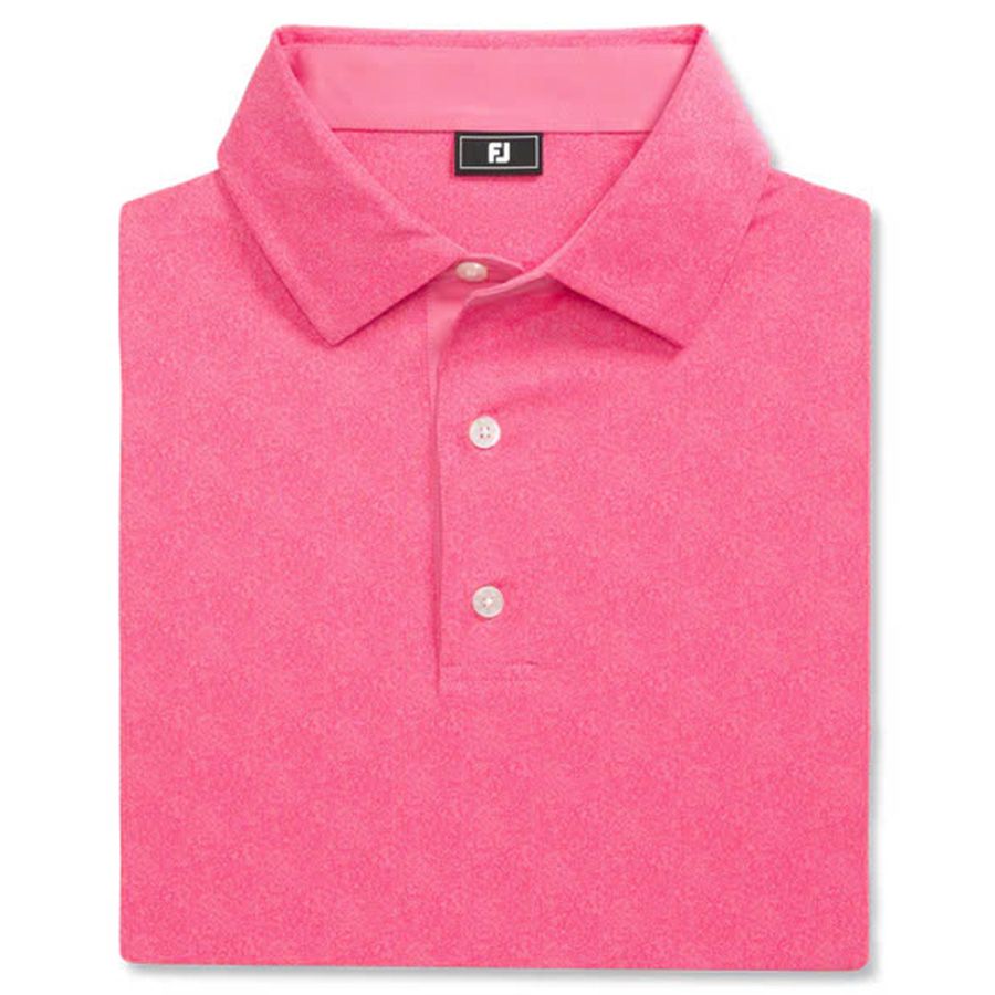 Áo golf nam tay ngắn Speckle Print Lisle Pink Lemonade 32798 | FootJoyÁo golf nam tay ngắn Speckle Print Lisle Pink Lemonade 32798 | FootJoy