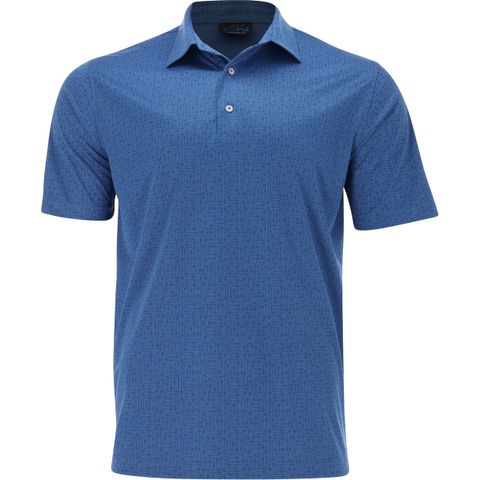 Áo golf nam tay ngắn G7F21K571_SLBE ML75 TRIDENT POLO - SLATE BLUE | Greg Norman