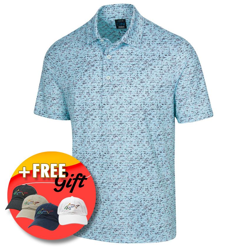 Áo golf nam tay ngắn TROPICAL WAVE ML75 POLO G7S23K583_TRWA | Greg Nor