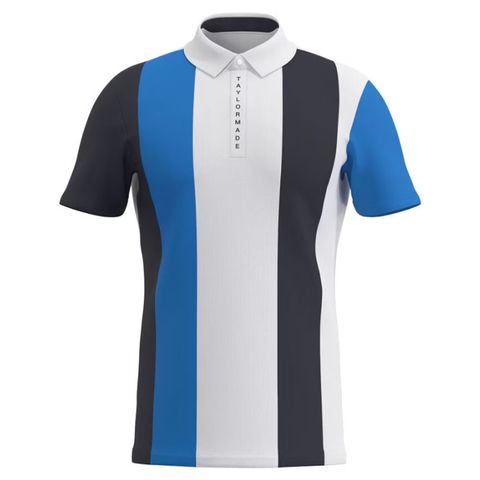 Áo golf tay ngắn nam 2MSPO-TJ186 3 sọc N97141 | Men's Golf Polo TaylorMade