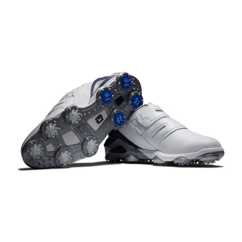 Giày golf nam FJ 55508 TOUR ALPHA BOA Spiked WHITE/GREY | FootJoy