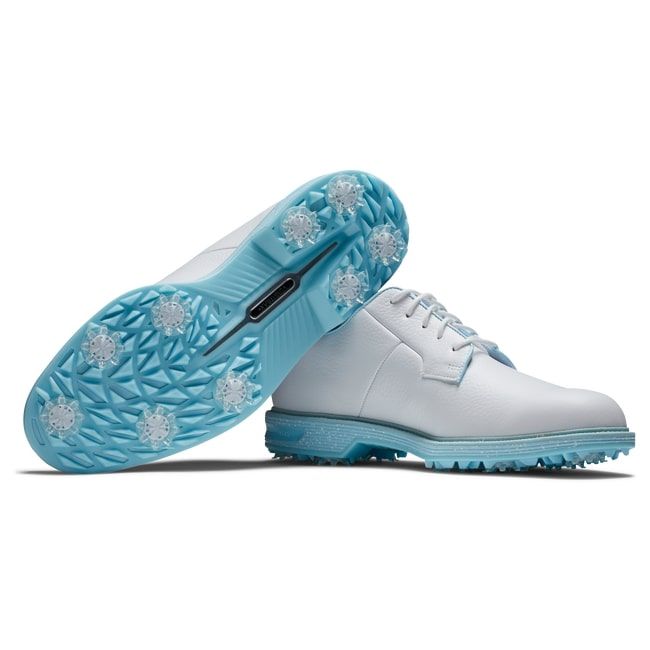 Giày golf nam FJ DJ PREM PASTELS WHT/WHT/BLU 54392 | FootJoy | Tặng 1