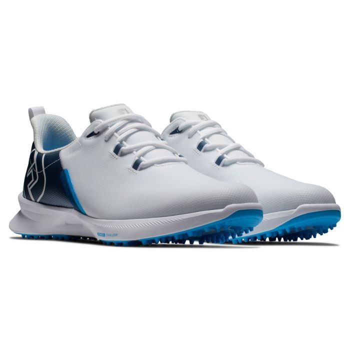 FootJoy Fuel Sport Golf Shoes - White/Blue 55454 | FootJoy