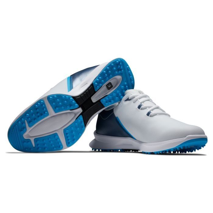 FootJoy Fuel Sport Golf Shoes - White/Blue 55454 | FootJoy