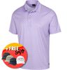 Áo golf nam tay ngắn PAISLEY FOULARD POLO - LILAC BREEZE G7S23K582_LIB