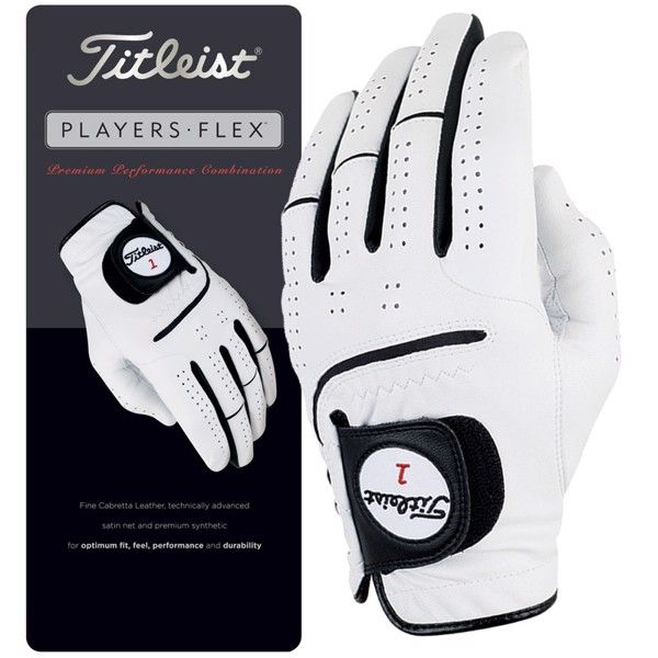 Găng tay golf PLAYER FLEX màu ngọc trai | Titleist