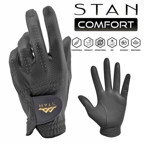 Găng tay chơi golf COMFORT Black | STAN