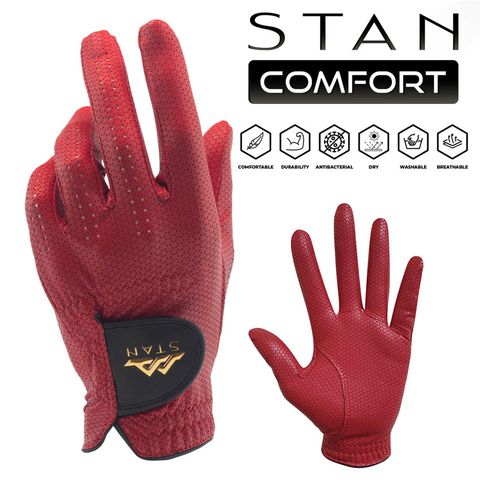 Găng tay chơi golf COMFORT red | STAN