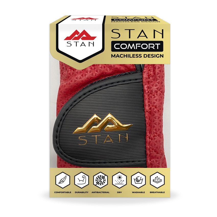 Găng tay chơi golf COMFORT red | STAN