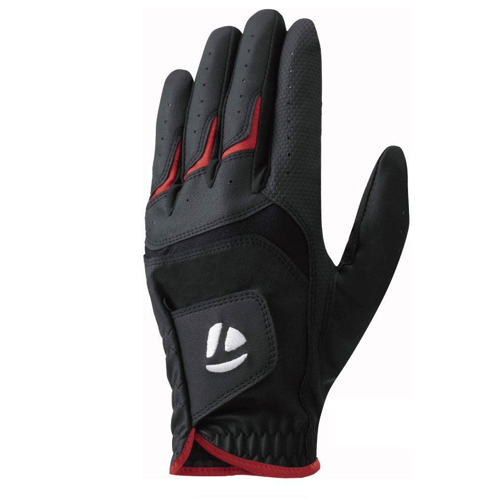 Găng tay golf 2MSGL-TD307 Black/Red N92992 | Taylor MadeGăng tay golf 2MSGL-TD307 Black/Red N92992 | TaylorMade
