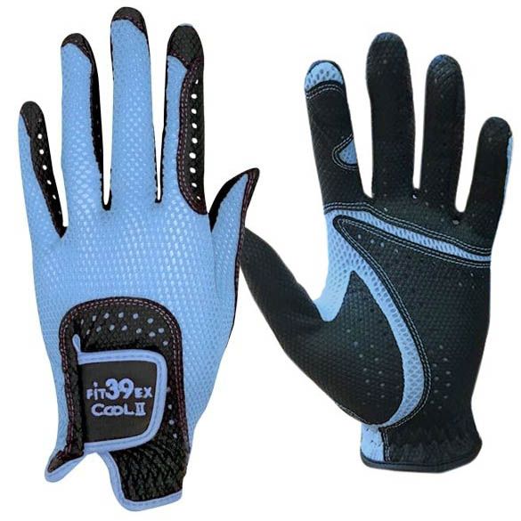 Găng tay golf nam EX COOL II BLUE /BLACK | Fit 39