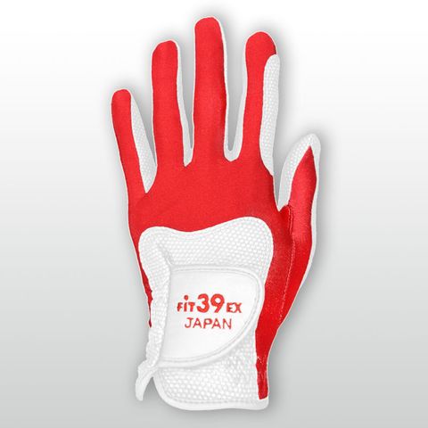 Găng tay golf nam EX GLOVE CLASSIC Red/White | Fit39