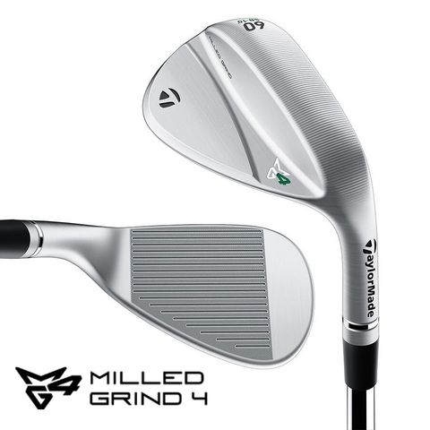 Gậy WEDGE MILLED GRIND MG4 Chrome AS mới 2023 | Taylor Made