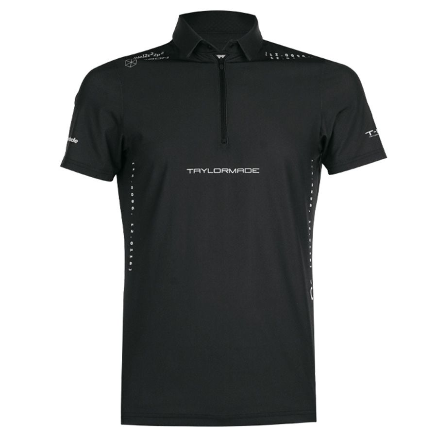 Áo golf tay ngắn nam 2MSPO-TL402 M1954570 | TaylorMadeÁo golf tay ngắn nam 2MSPO-TL402 BLACK M1954570| TaylorMade
