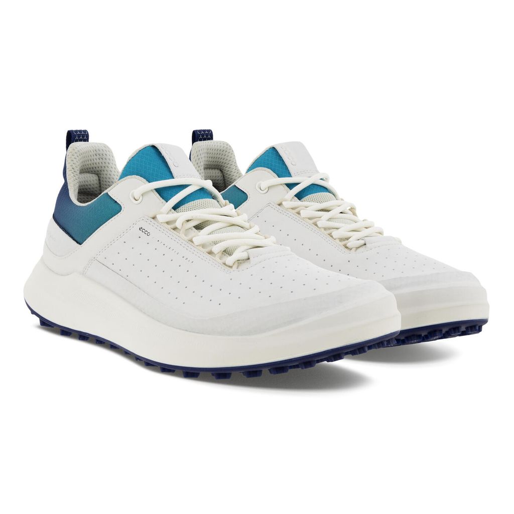 Giày golf nam CORE 10082460610 TRẮNG XANH | ECCOGiày golf nam ECCO M GOLF CORE 10082460610 | ECCO