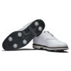 Giày golf nam DM ORIGINALS 57016 White Spiked Extra Wide | FJ