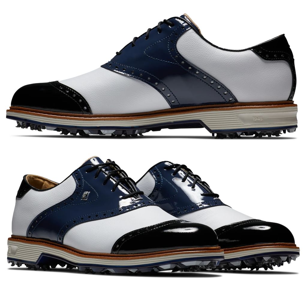 Giày golf nam FootJoy DS DJ PREMIERE WHT/NVY/BLK 54323