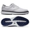 Giày golf nam DS TRADITIONS WHT/WHT/NVY 57927 | FootJoy | Tặng 1 đôi vớ FJ ProDry