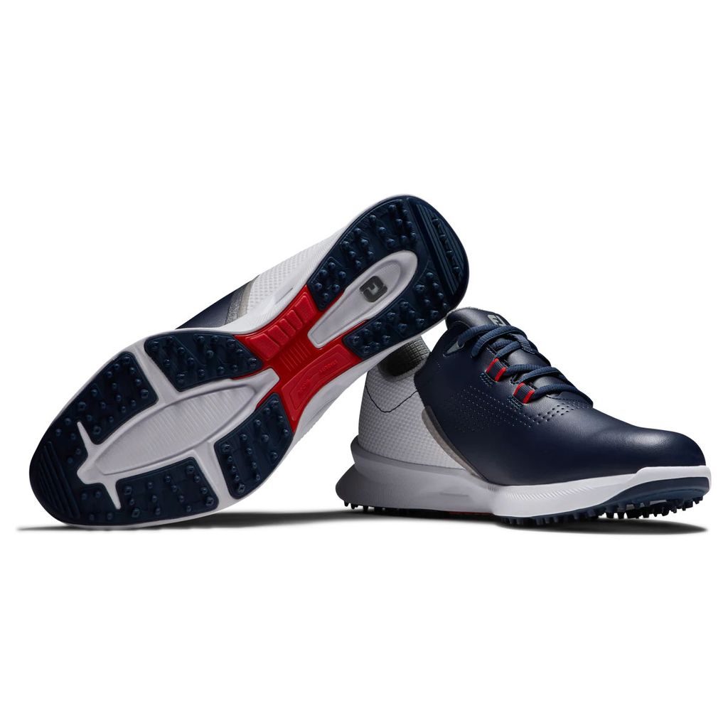 Giày golf nam FJ Fuel 55442 LACED SPIKELESS NVY/WHT/RED | FootJoy