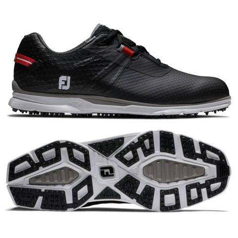 Giày golf nam FJ 53339 CW PRO SL Spikeless BOA BK/BL/RED | FootJoy | Tặng 1 dù MuaBanGolf rộng 1m5 + 1 đôi vớ FJ ProDry