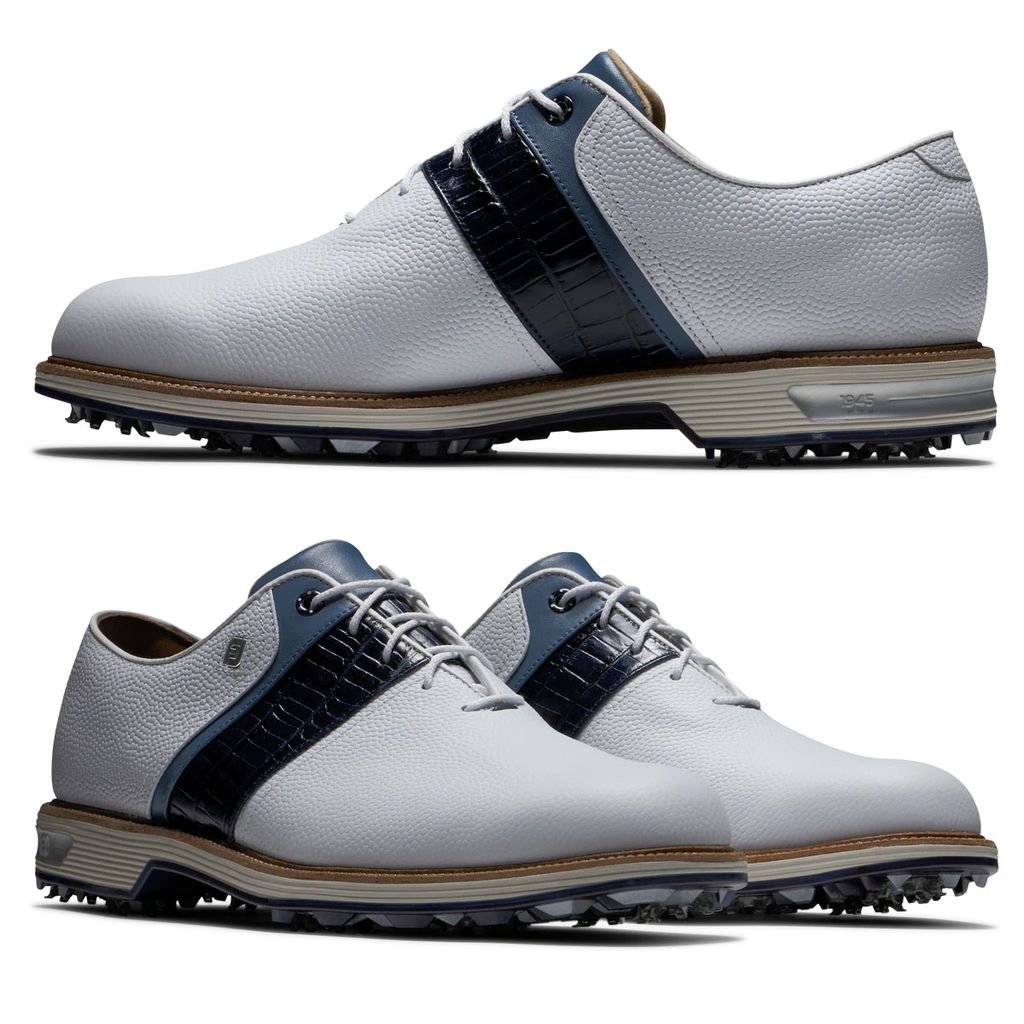 Giày golf nam FootJoy FJ 54269 CF PREMIERE WHT/NVY/BFG