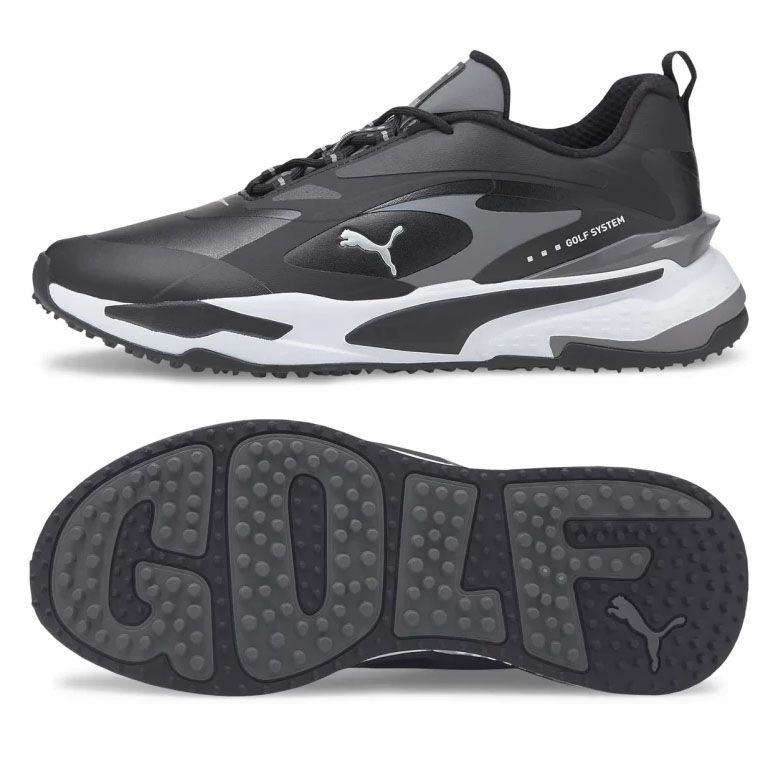 Giày golf nam GS Fast 37635703 Black/Quiet Shade | Puma