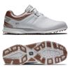 Giày golf nữ FootJoy FJ 98140 CS W PRO SL SPKL WHT/ROSE/WHT