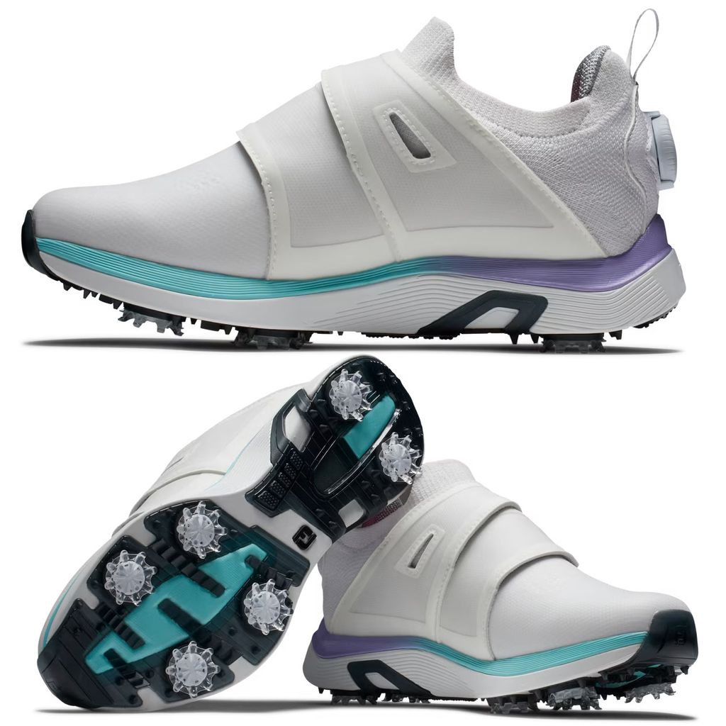 Giày golf nữ FootJoy FJ 98170 DS HYPERFLEX WM BOA WT/PPL/BLU