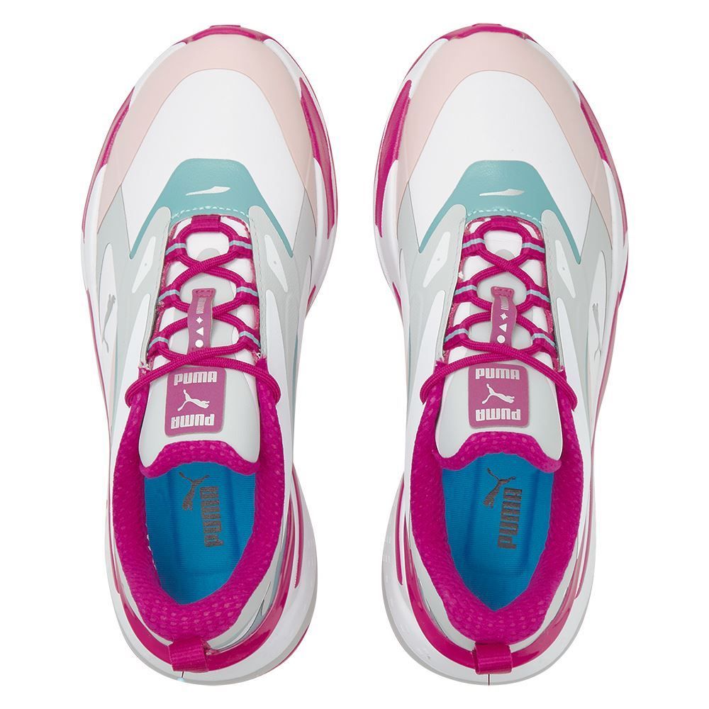 Giày golf nữ GS-FAST White-Chalk Pink-Porcel 37658405 | Puma