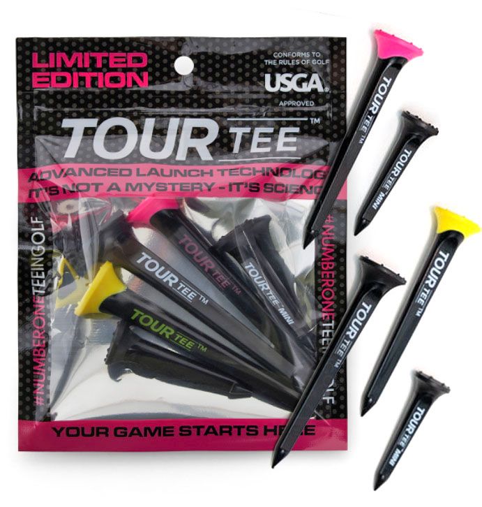 Gói 4 tee LIMITED EDITION TOUR TEE PRO 40mm Black | TourTee