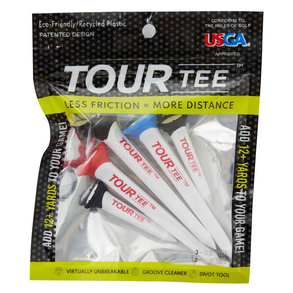 Gói 5 tee TOUR TEE COMBO 23-50mm White | TourTee