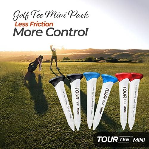 Gói 6 tee TOUR TEE MINI 23mm White | TourTee