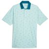 Áo golf nam tay ngắn CLOUDSPUN ECHO POLO 62154504 Lá cây - Xanh MINT | Puma